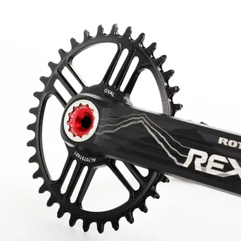 Oval de Bicicleta Pedaleira Direto de montagem de Rotor de 30mm REX1.1. REX2.1. 3D+XC2 3DF XC2