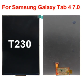 pantalla 7 pulgadas Para Samsung Galaxy Tab 4 7.0 T231 SM-T231 T230 SM-T230 de Exibição da Tela de Toque do Painel de Tablet Peças de Reposição