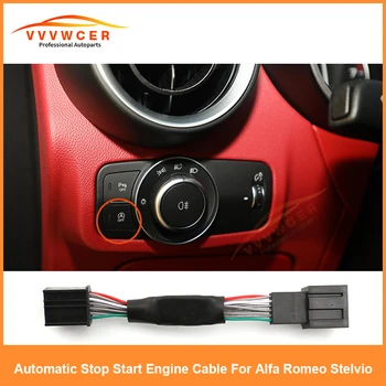 Para a Alfa Romeo Stelvia Giulia Plug And Play Carro Automático Start / Stop Off Padrão Dispositivo de Memória de Iniciar/Parar módulo Adaptador de Cabo