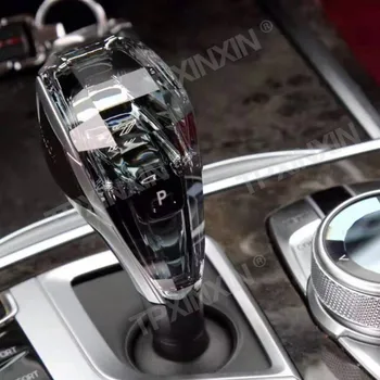 Para a BMW X6 2019-2020 Interior do Carro de Cristal Guiador da Shift de Engrenagem de Desempenho LHD RHD Acessórios