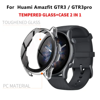 Para Huami Amazfit GTR 3 pro Protetor da Tela o Caso Para Xiaomi Assistir Amazfit GTR 3pro Capa Ultra Slim Smartwatch de Proteção Shel