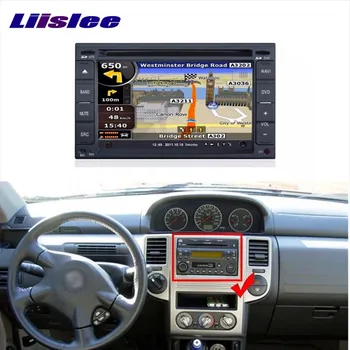 Para Nissan X-Trail De 2001~2012 DVD Player do Carro GPS de Navegação Navi Navegação Radio Estéreo CD iPod BT HD Multimídia com Tela de Sistema