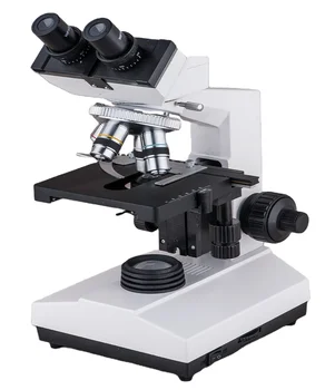 Preço barato Laboratório Portátil Binocular Microscópio Biológico XSZ-107BN Para a Clínica/Hospital