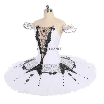 Profissional de Alta Qualidade 12 Camadas de Mulheres Adultos White Swan Lake Ballet Tutu Vestido da menina vestido de princesa