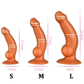 Silicone Butt Plug Anal enorme Vibrador na Vagina Estimular o Ânus Dilatador Massagem de Próstata Brinquedos Sexuais Para Mulheres, Homens Erótico Expansor de Bens