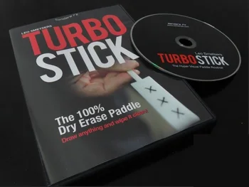 Turbo Stick (DVD + Gimmick) Truques de Magia Magia Pá Até a Rua Mentalismo Ilusões Artifício Adereços Magie Mostra Magos