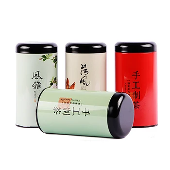 Xin Jia Yi Embalagens De Alta Qualidade Hermético Chá De Embalagens De Lata Tubo De Chá De Lata De Alumínio Pequena Metal Personalizado Multicolor Latas De Chá